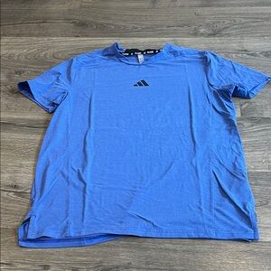 Adidas Men's Short Sleeve Tee in Blue